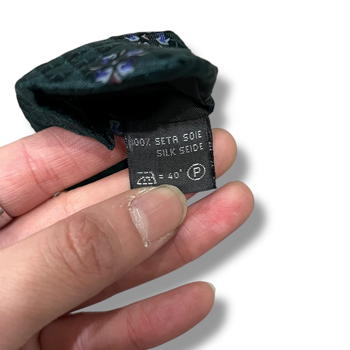 에르메네질도 제냐 플라워 패턴 넥타이 s08378 상품이미지5