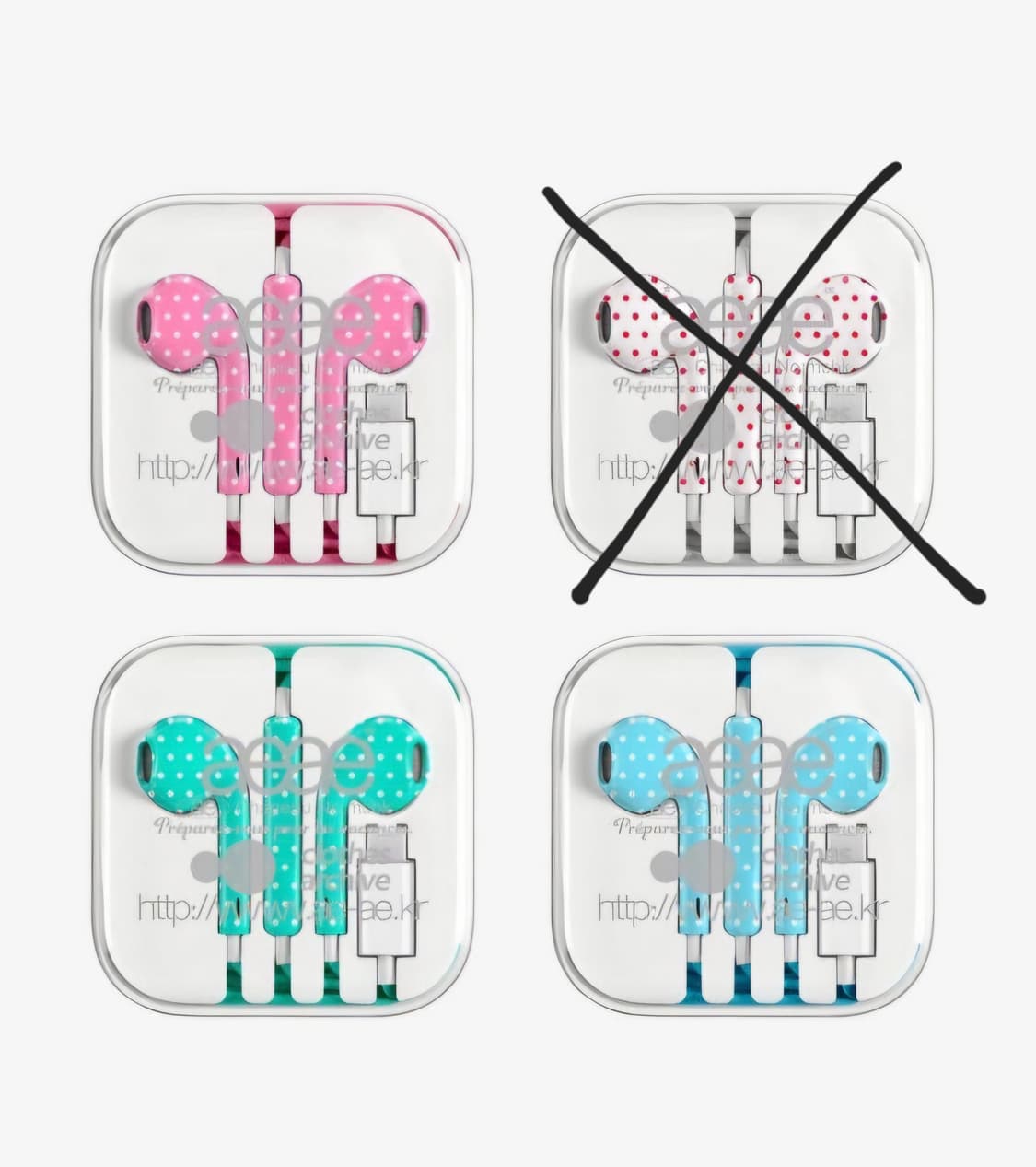 aeae 도트 이어폰  상품이미지1