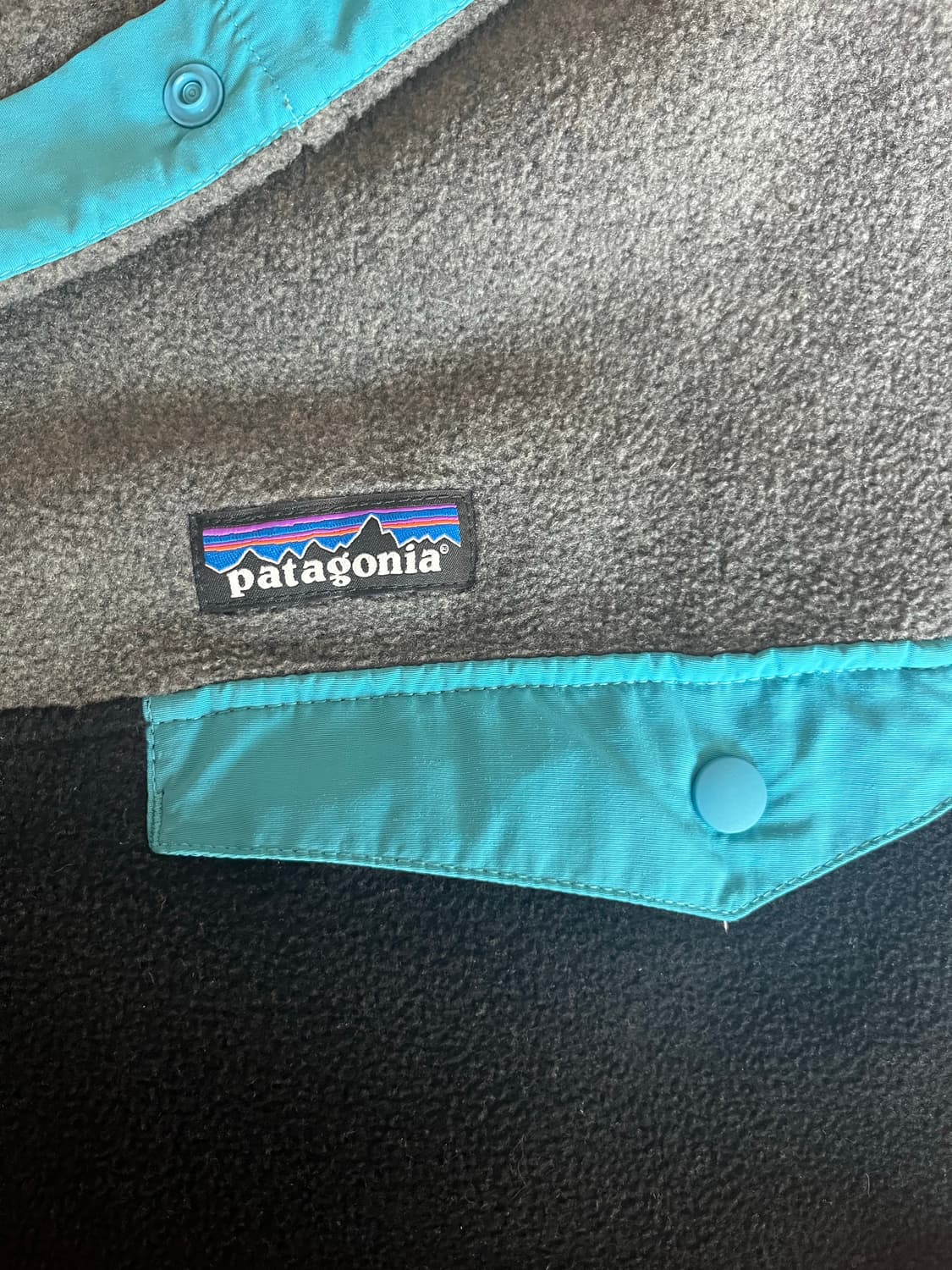 M 파타고니아 신칠라 그레이 블랙 민트 상품이미지5