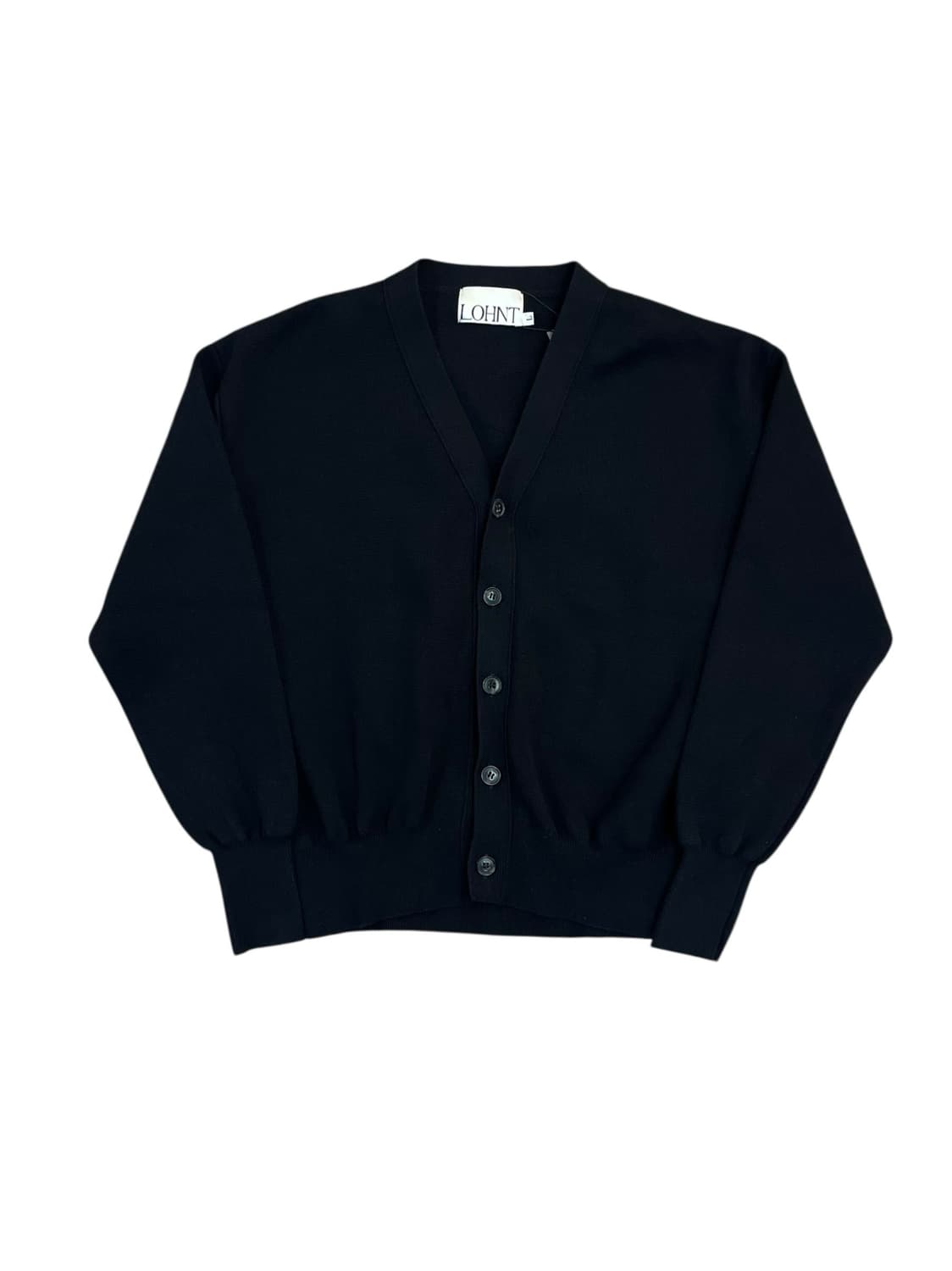 론트 코튼 가디건 블랙 L  #csz3669 상품이미지3