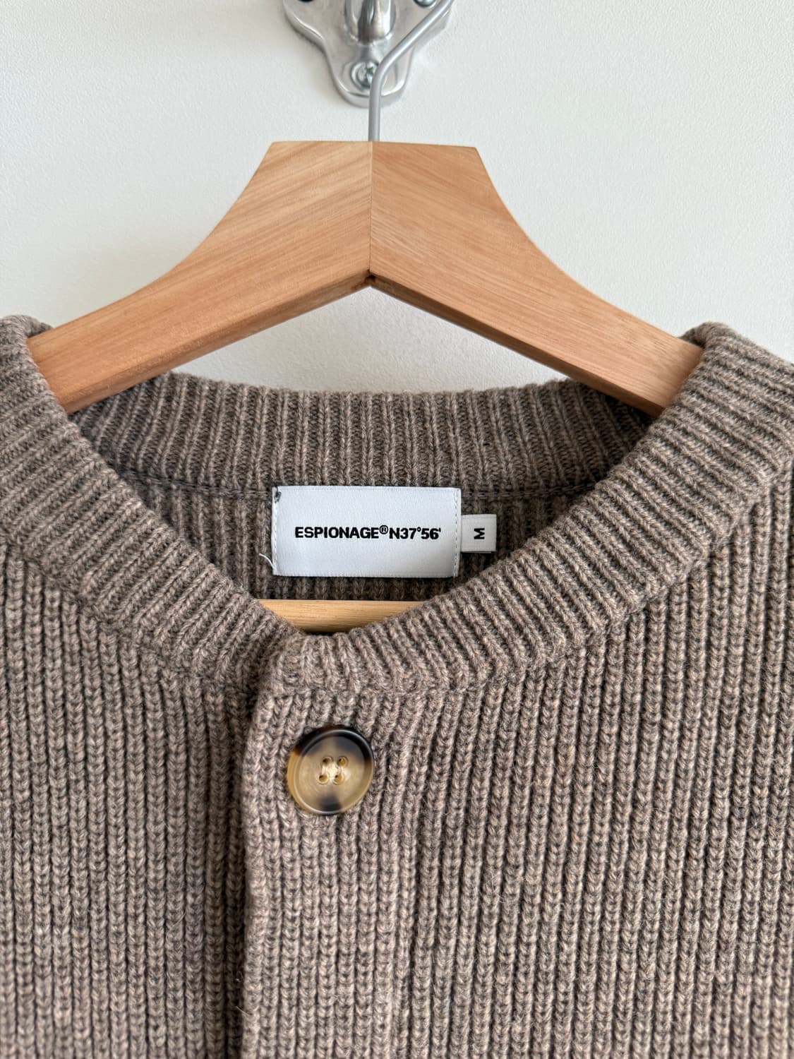 에스피오나지(ESPIONAGE) 울 블렌드 가디건 상품이미지5