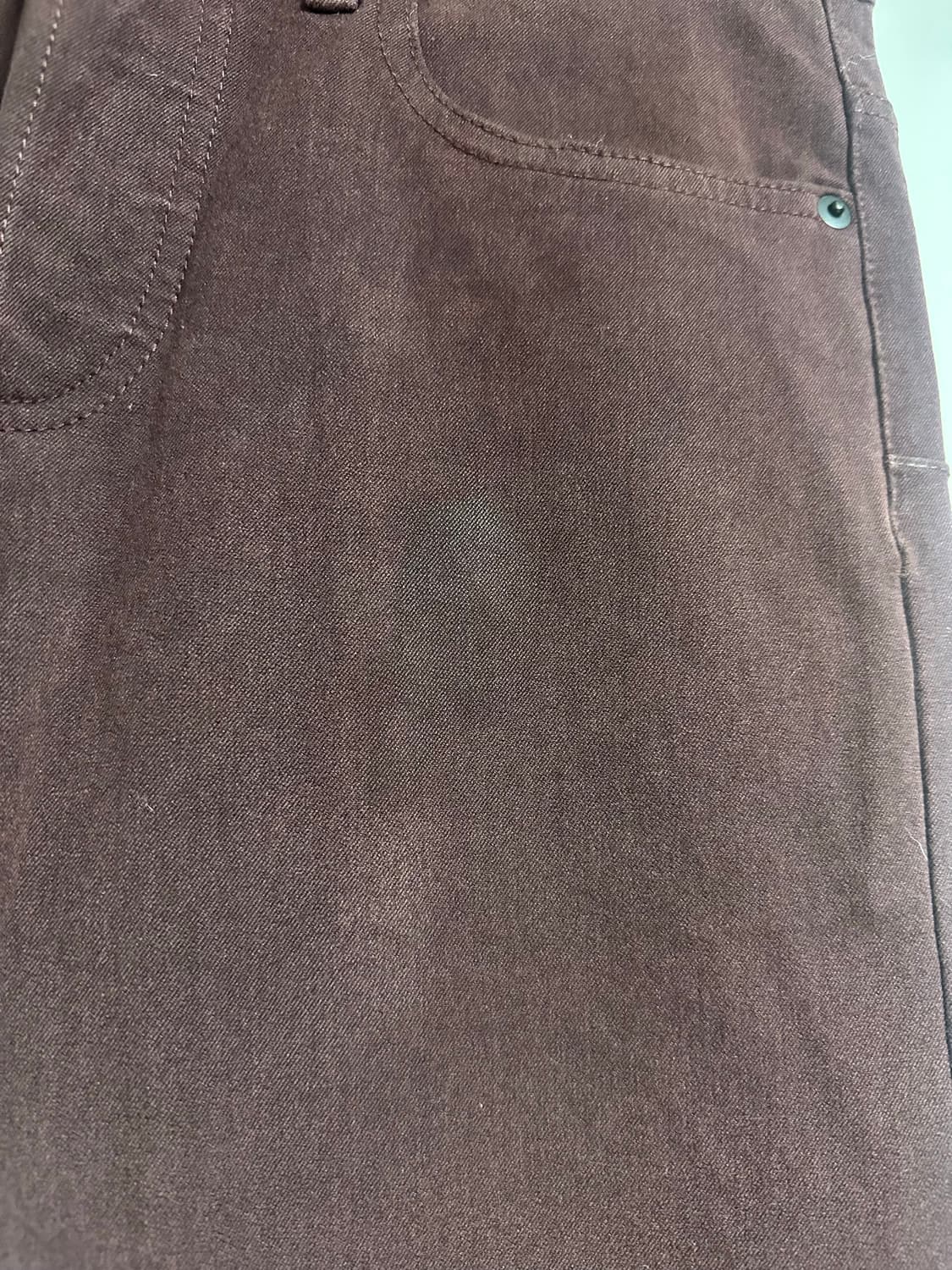 디올옴므 버건디 팬츠 상품이미지3