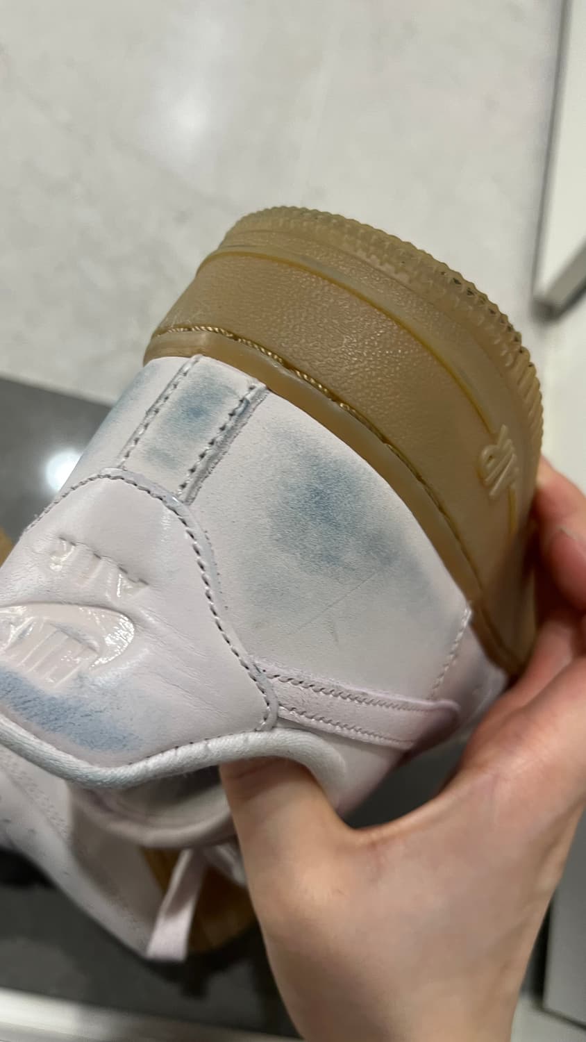 나이키 에어포스1 로우 화이트 240 상품이미지5