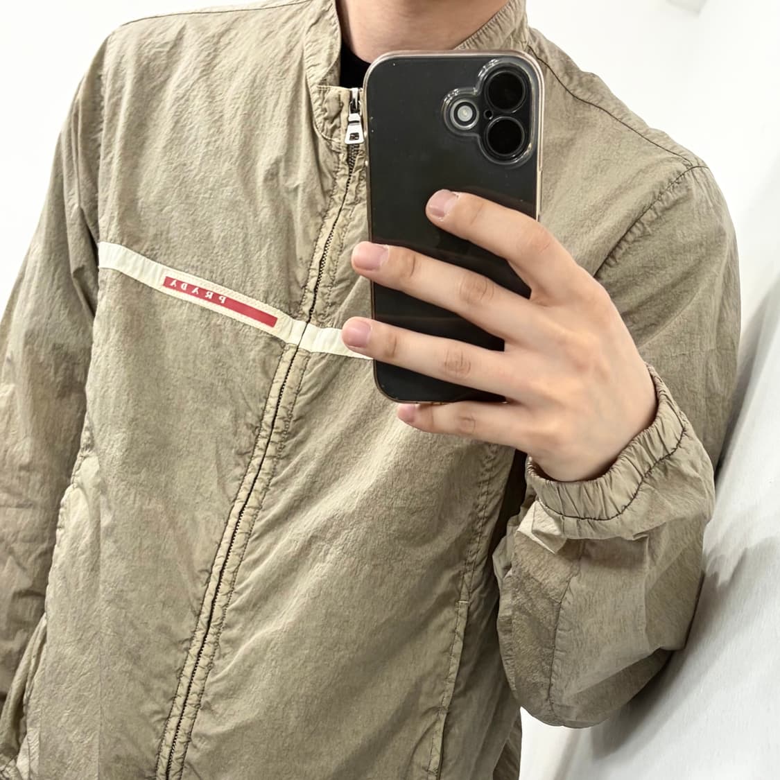 프라다 07SS 리네아 로사 나일론 자켓 상품이미지4