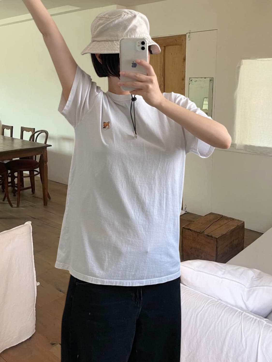 메종 키츠네 1/2 티셔츠 (Man M) 상품이미지2