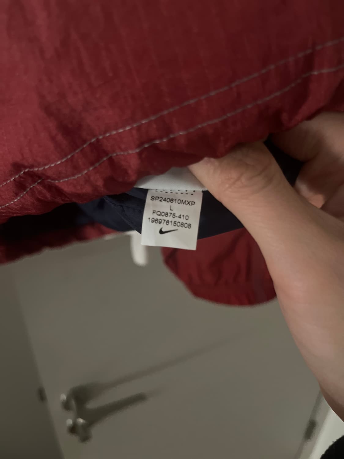 슈프림 나이키 24시즌 멀티컬러 풀오버 L사이즈 상품이미지5