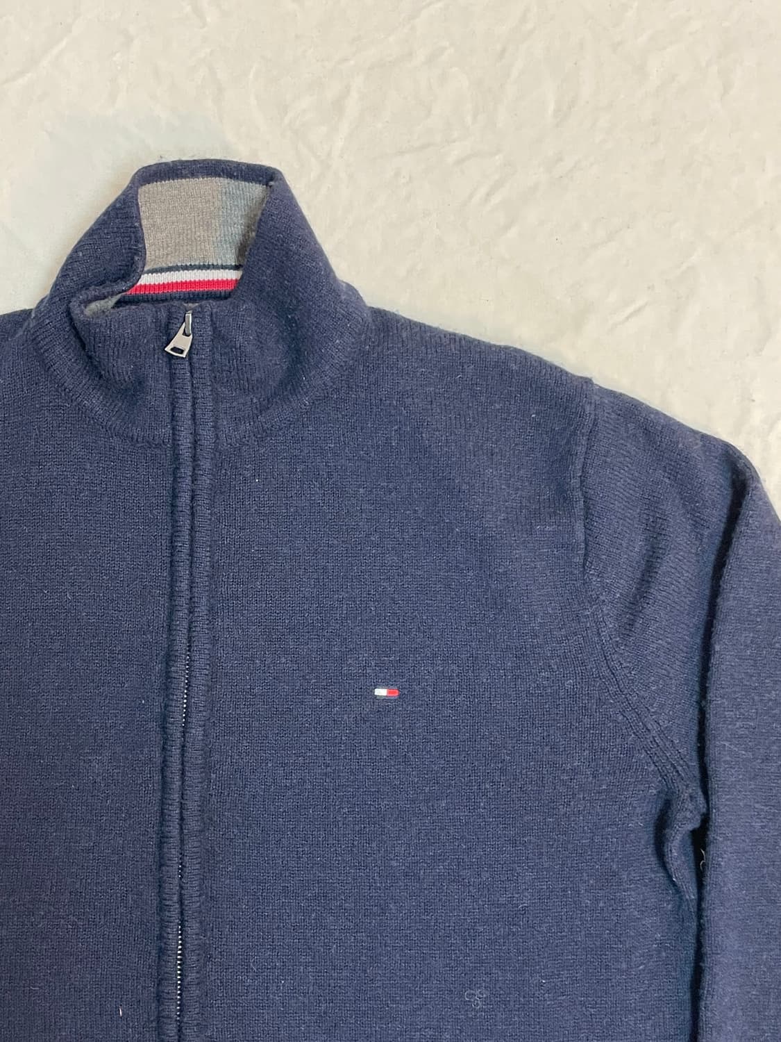 타미힐피거 니트 집업 상품이미지2