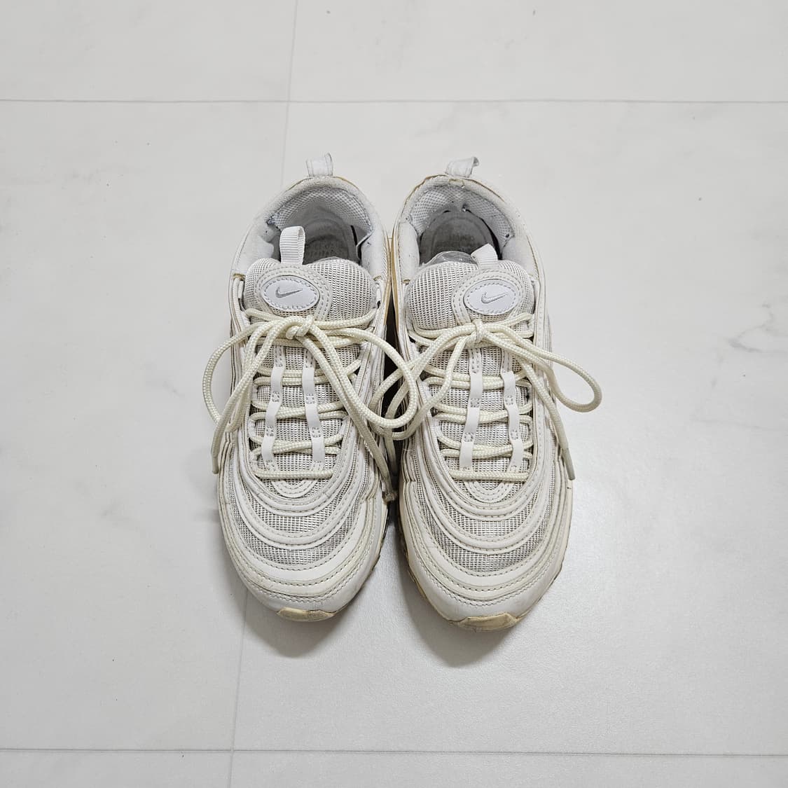 나이키 에어맥스 97 화이트 240mm 상품이미지2