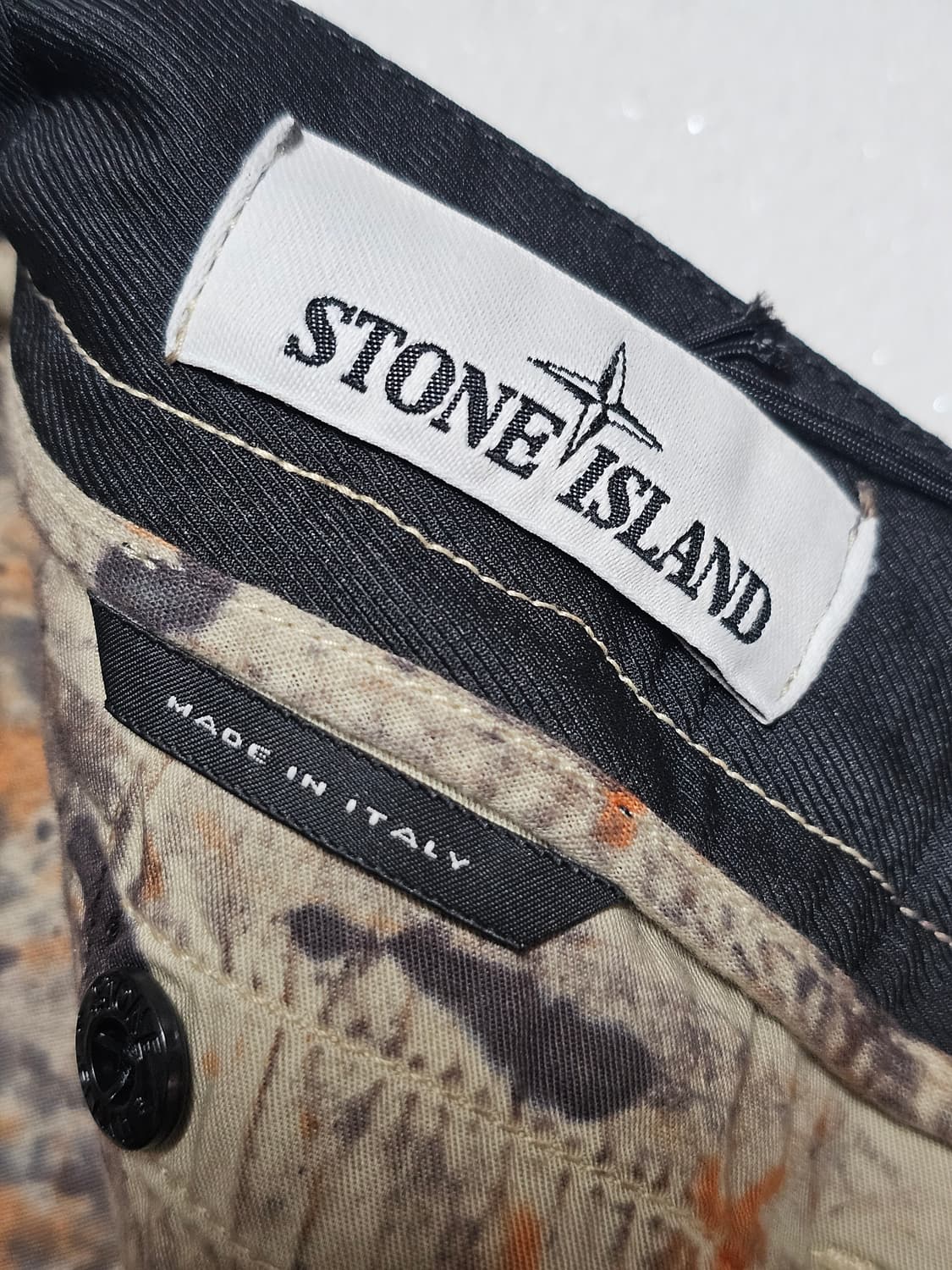 스톤아일랜드 페인트볼 카모 코튼 코듀라 팬츠 (새 상품) 상품이미지5