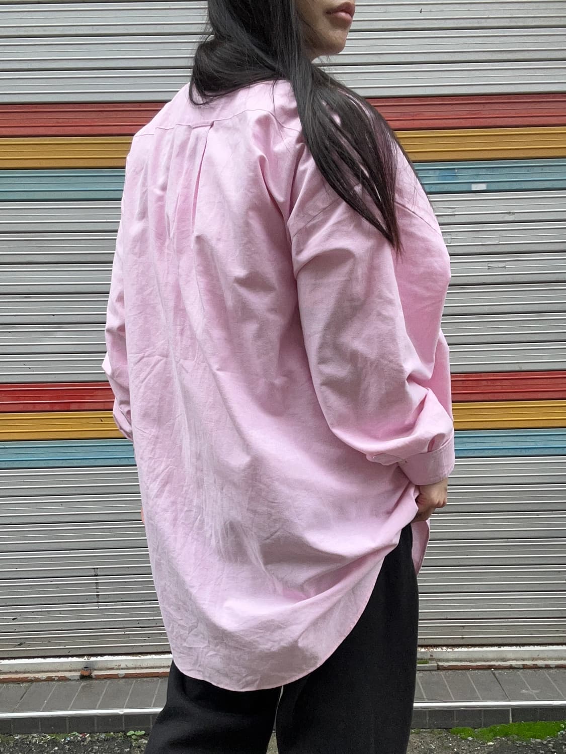 CARHARTT 핑크 오버핏 셔츠 상품이미지2