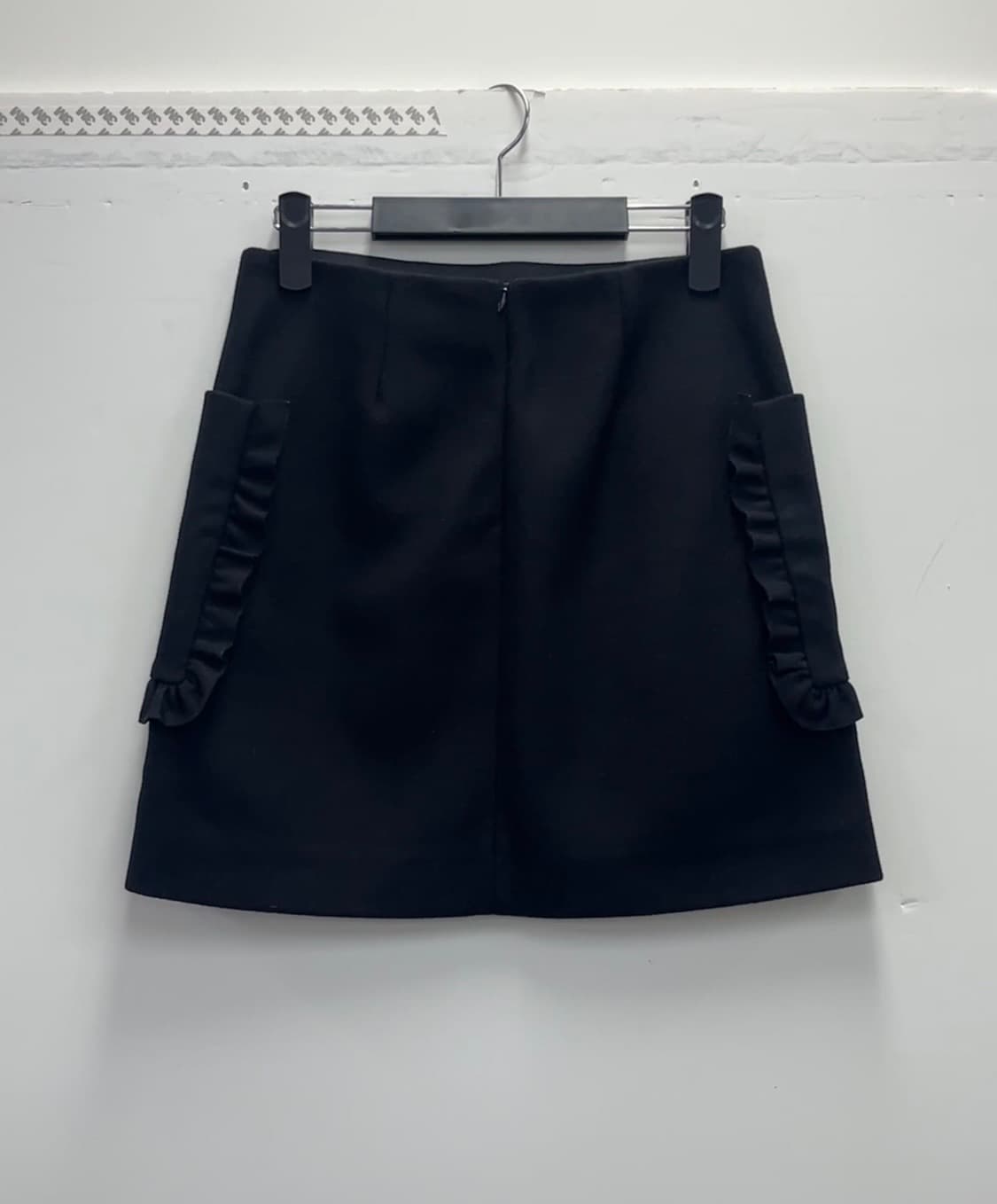 COS 블랙 프릴 포켓 미니스커트 EUR 36 상품이미지2