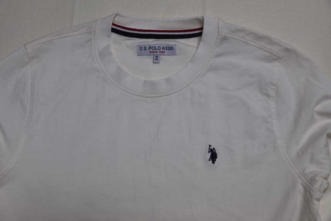 U.S. POLO ASSN. 브롤린 긴팔 티셔츠 화이트 M (95) 상품이미지1