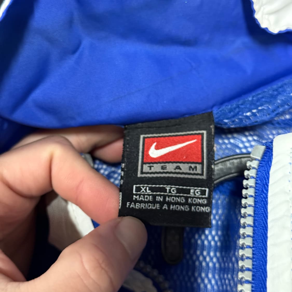 00s 나이키 올드스쿨 빅 사이즈 집업 윈드브레이커 자켓 상품이미지5