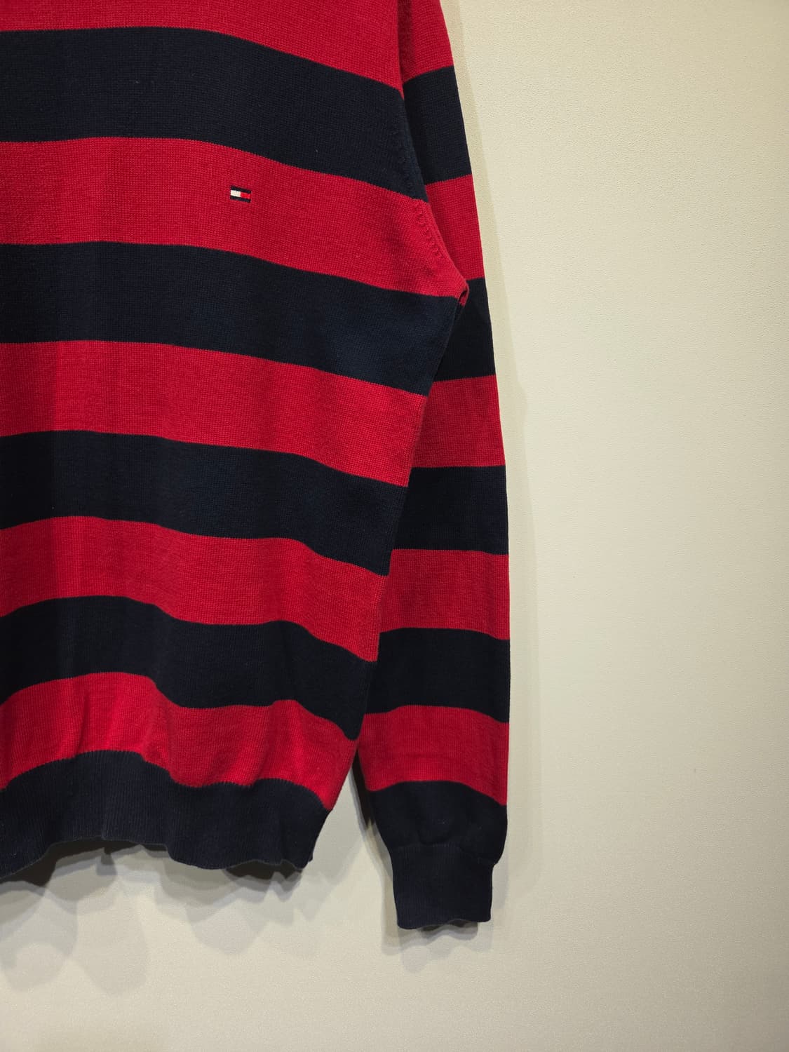 TOMMY HILFIGER 타미힐피거 스트라이프 코튼 니트 상품이미지5