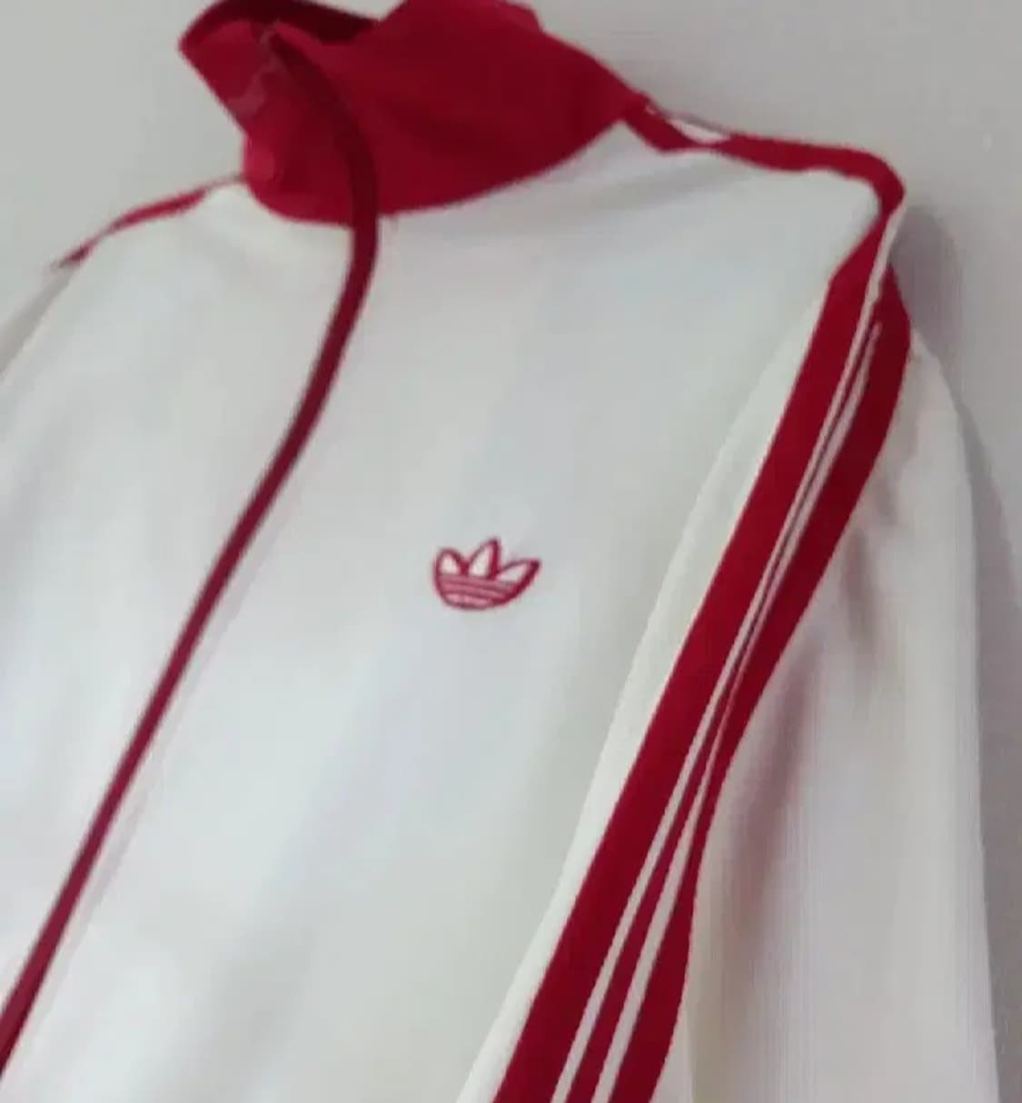 아디다스 도쿄 흰빨 화이트 저지 져지집업 100/L 상품이미지3