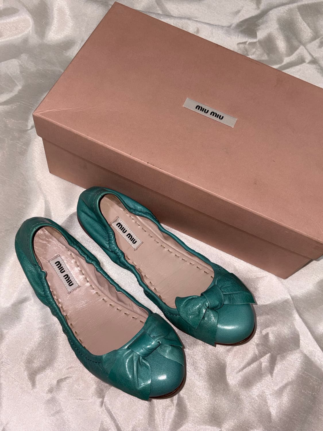Miu miu mint flats 상품이미지4