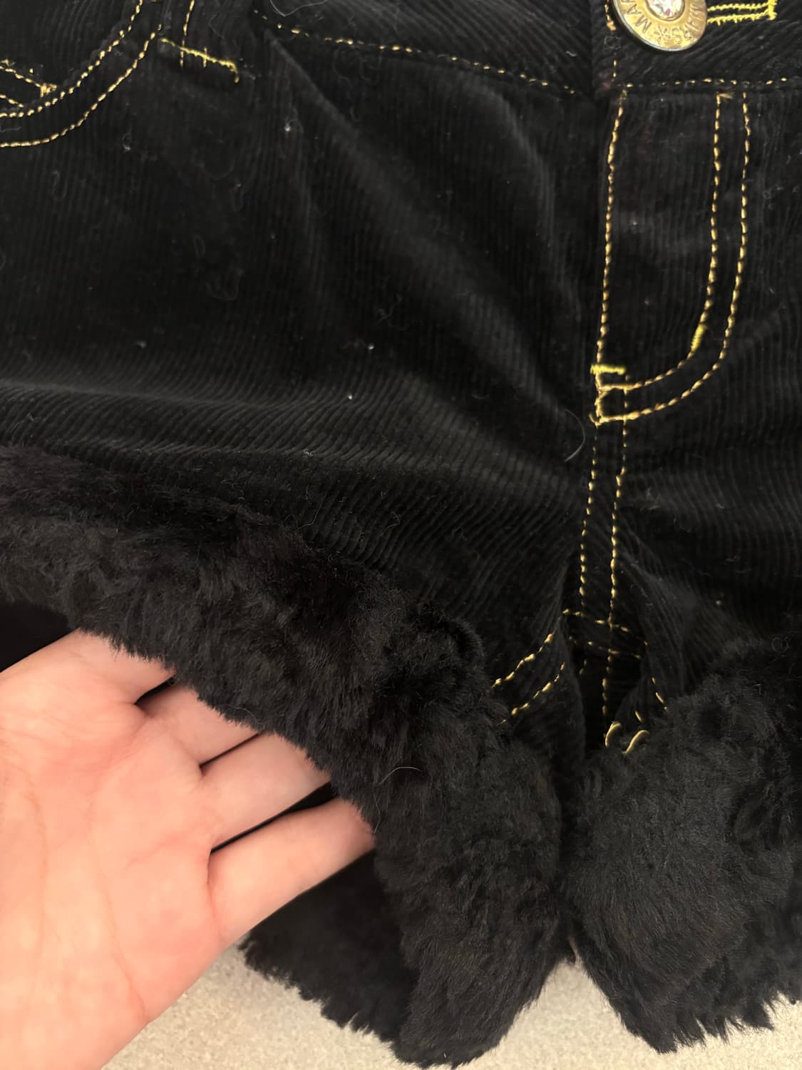 sugar gloss mars 코듀로이 하트 숏츠 상품이미지4