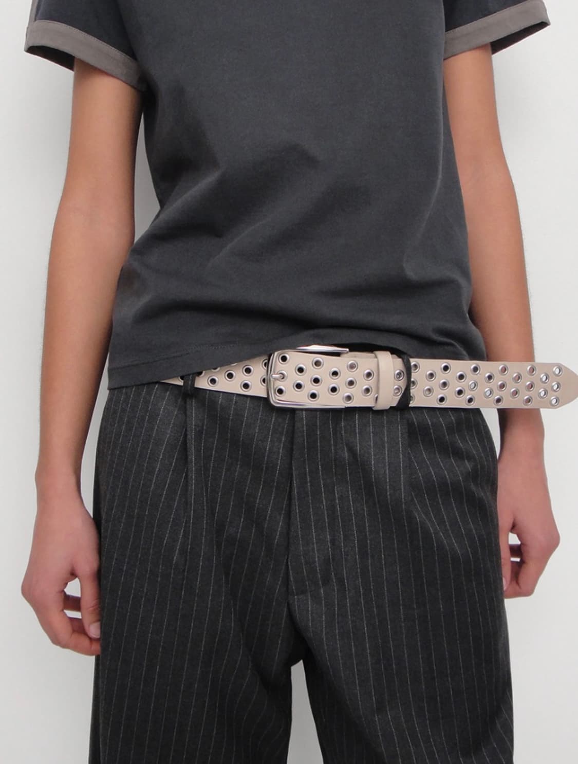 Gimaguas 기마구나스 벨트 Villa Belt beige M/L 상품이미지2