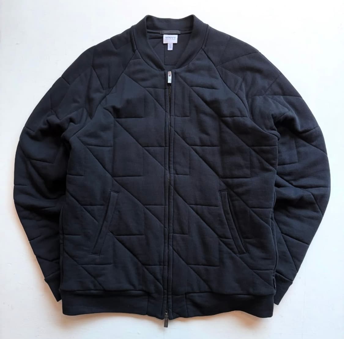 아르마니 꼴레지오니 퀼팅 봄버 재킷 상품이미지1