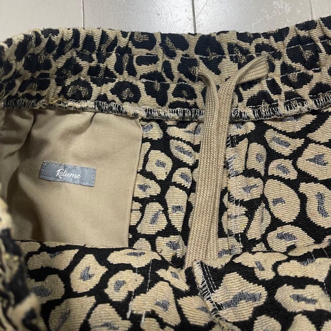 저널스탠다드 relume 레오파드 팬츠 상품이미지4