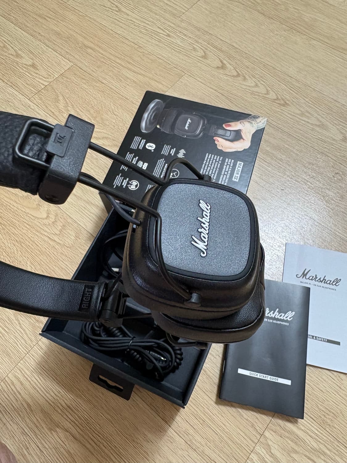 마샬 헤드셋 메이저4 블랙 (새상품) 상품이미지3