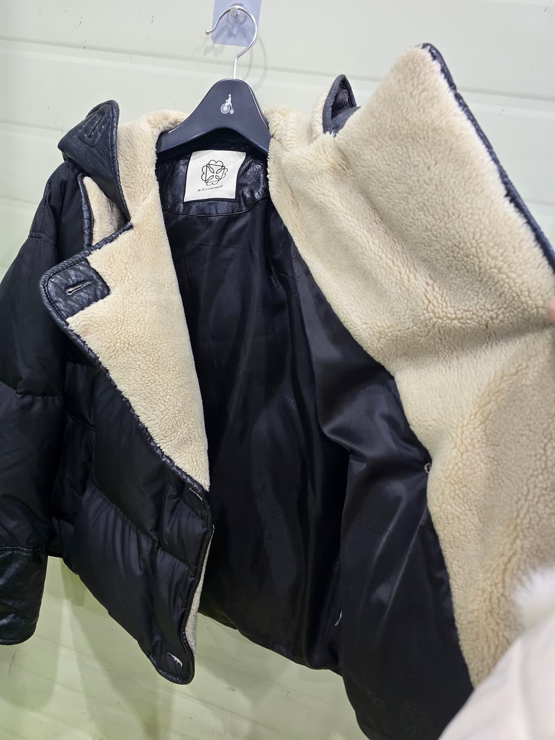 a.t.corner 블랙 패딩 상품이미지10