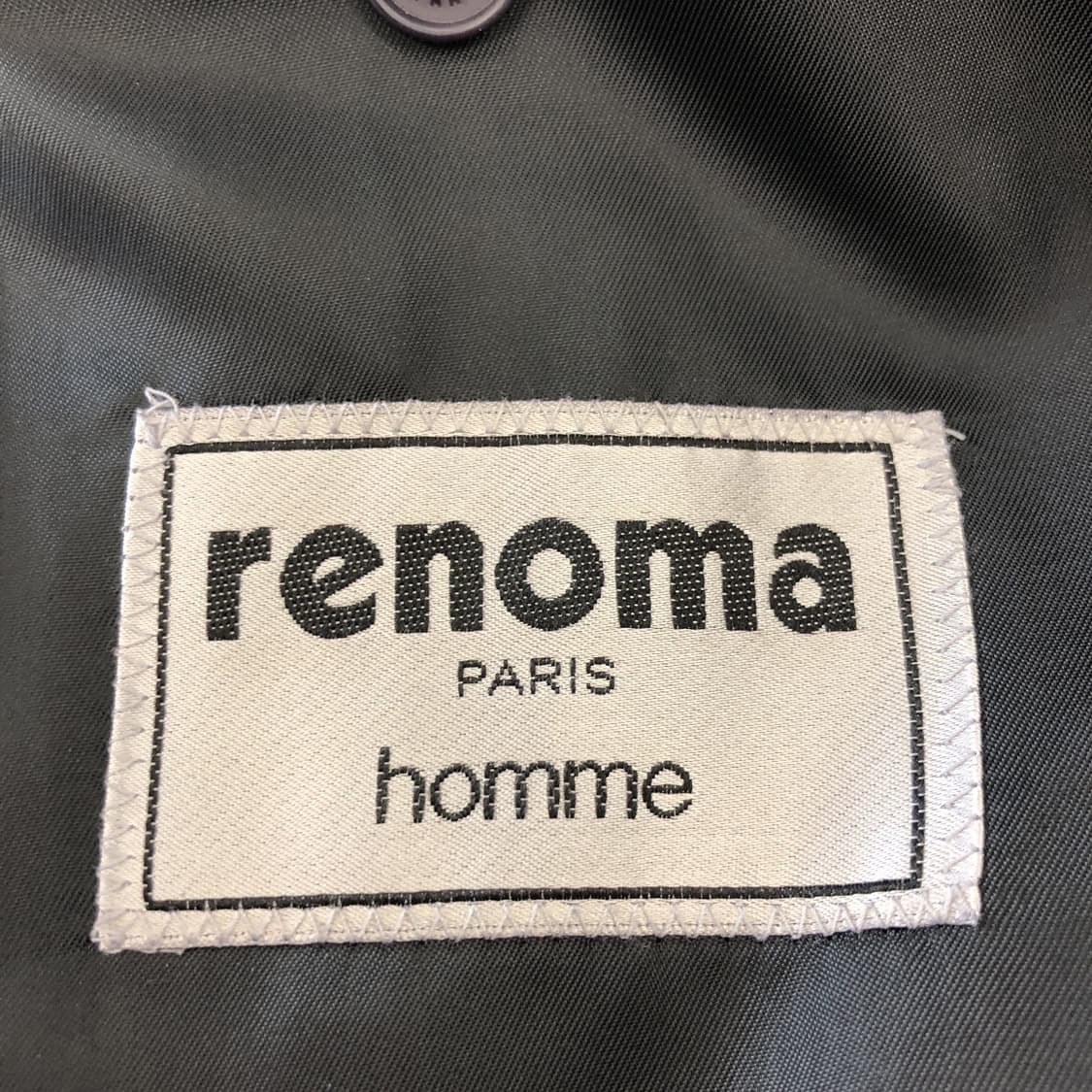 레노마 울 싱글코트 100 사이즈 네이비 상품이미지7