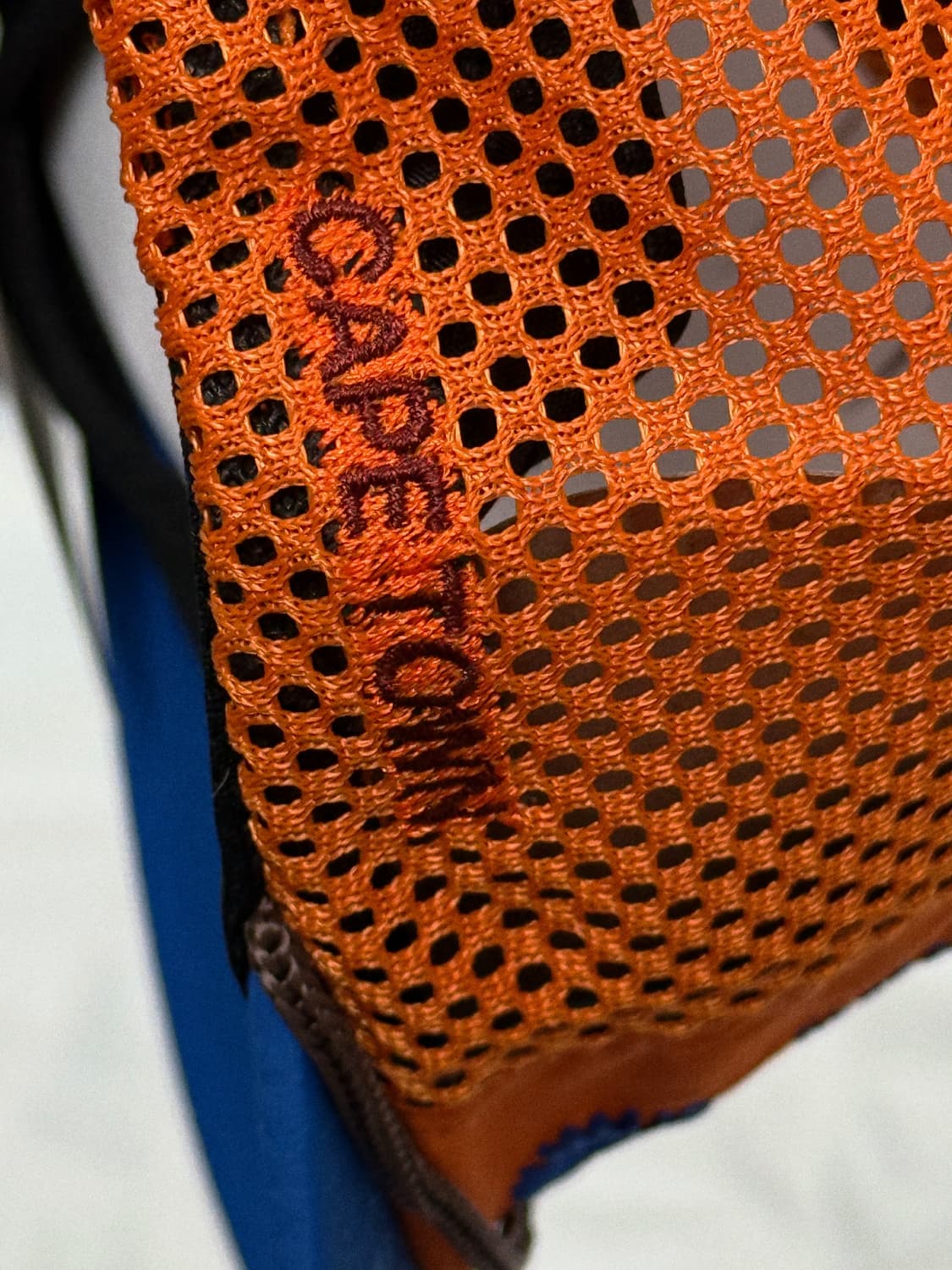 새제품 정가이하 / 알렉스조노 Alex Zono 러닝 트러커햇 오렌지블루 상품이미지5