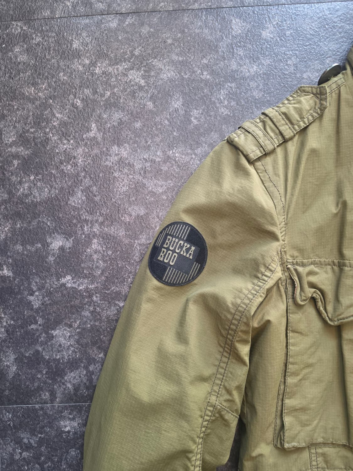  버커루(Buckaroo)의 M65 립스탑 야상 자켓-M 상품이미지2