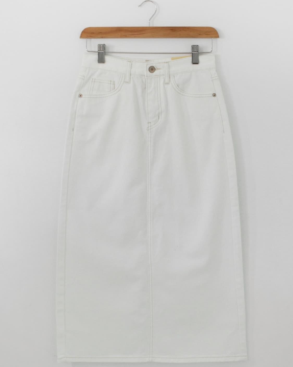 baon 화이트데님 치마 S 새상품 상품이미지5