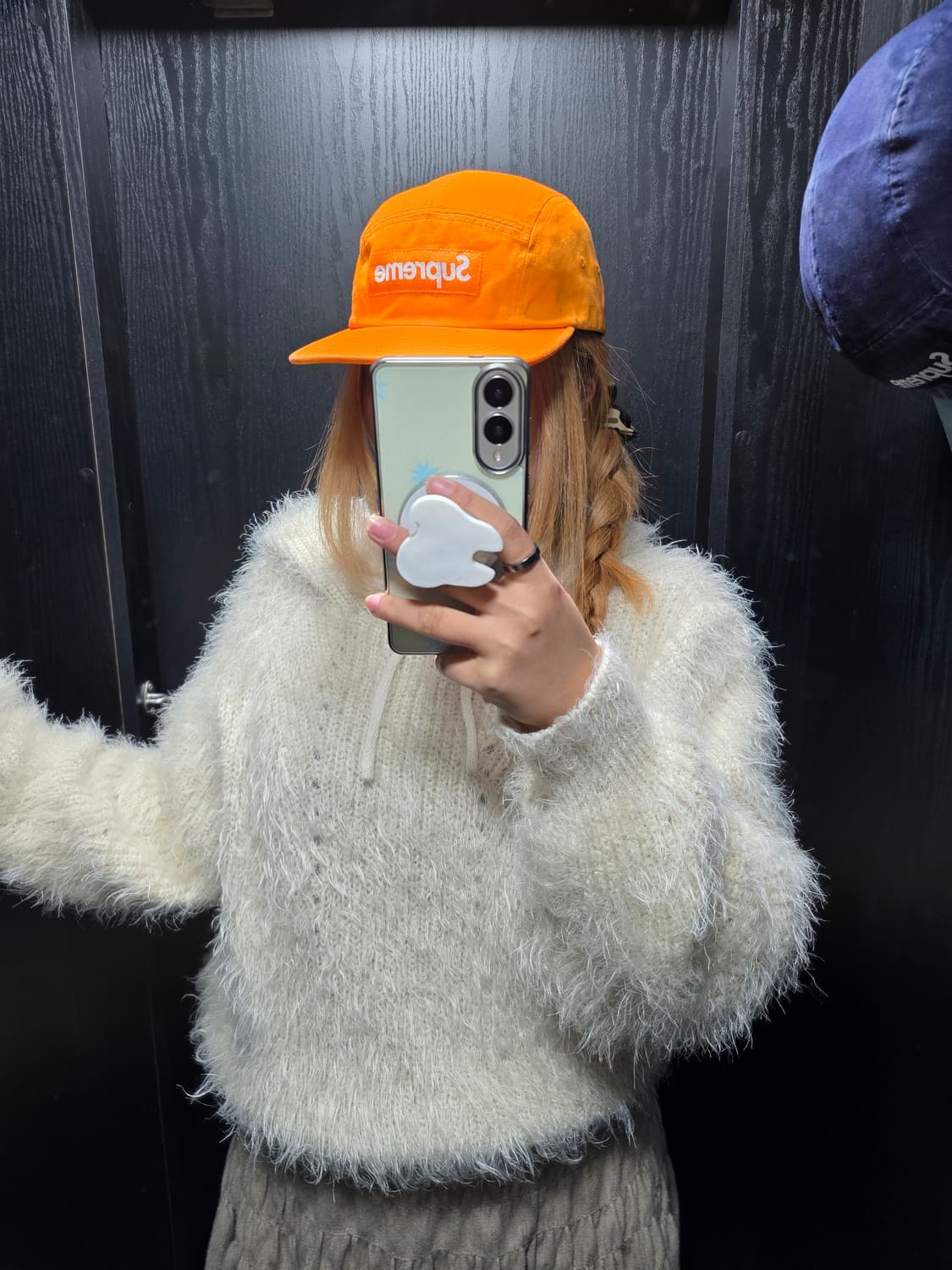 슈프림 워시드 치노 트윌 캠프캡 라이트 오렌지 - 23FW 상품이미지3