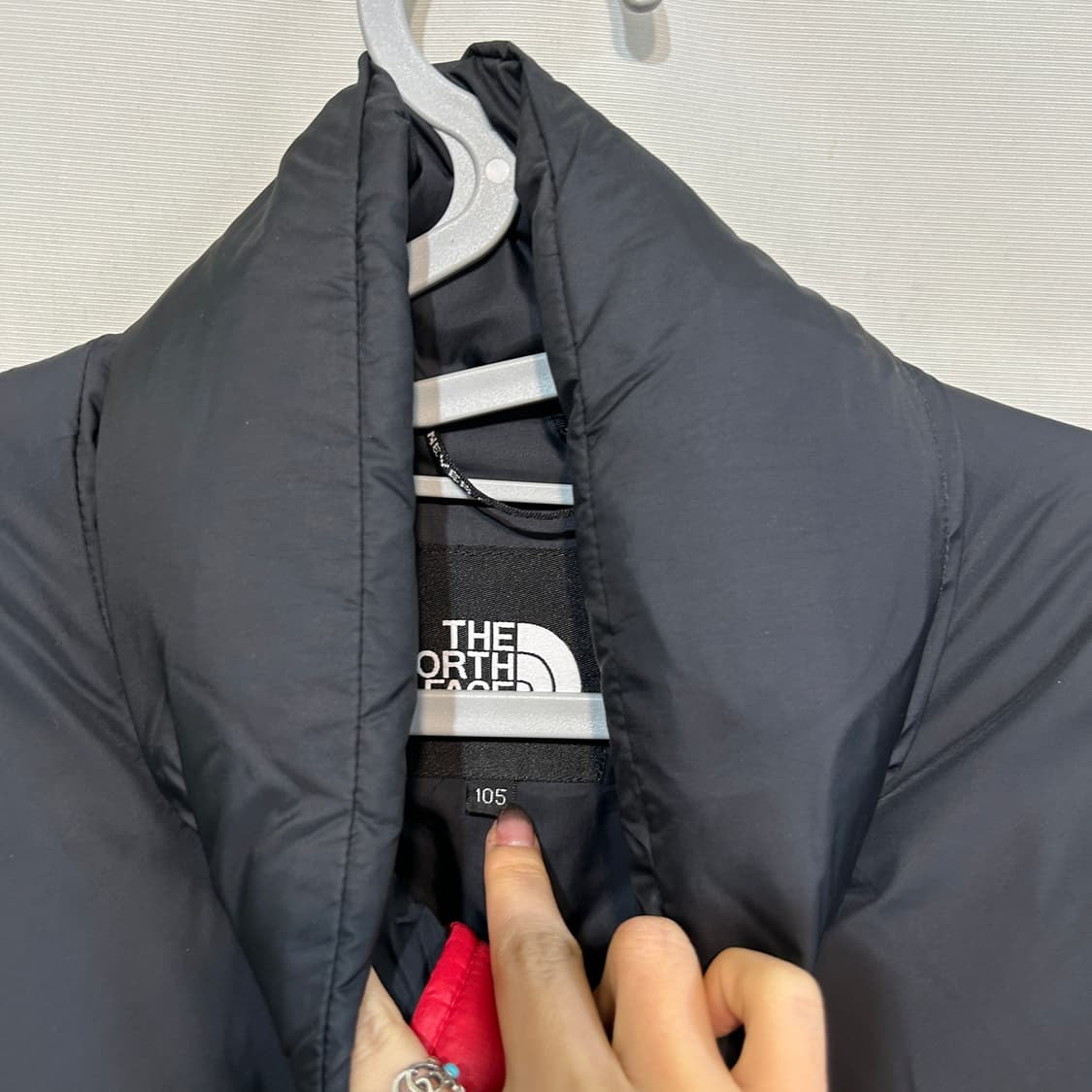 노스페이스 700 눕시 레드 105 남성 상태최상 상품이미지2