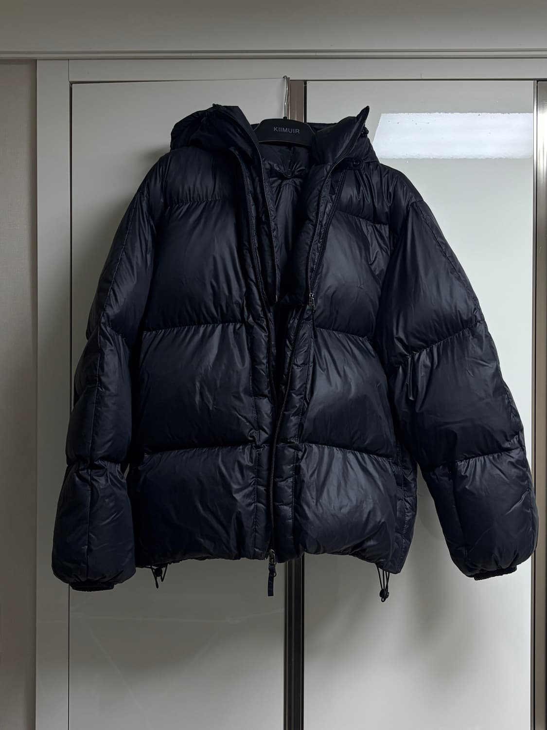 누마레ee 숏다운 패딩 블랙 상품이미지4
