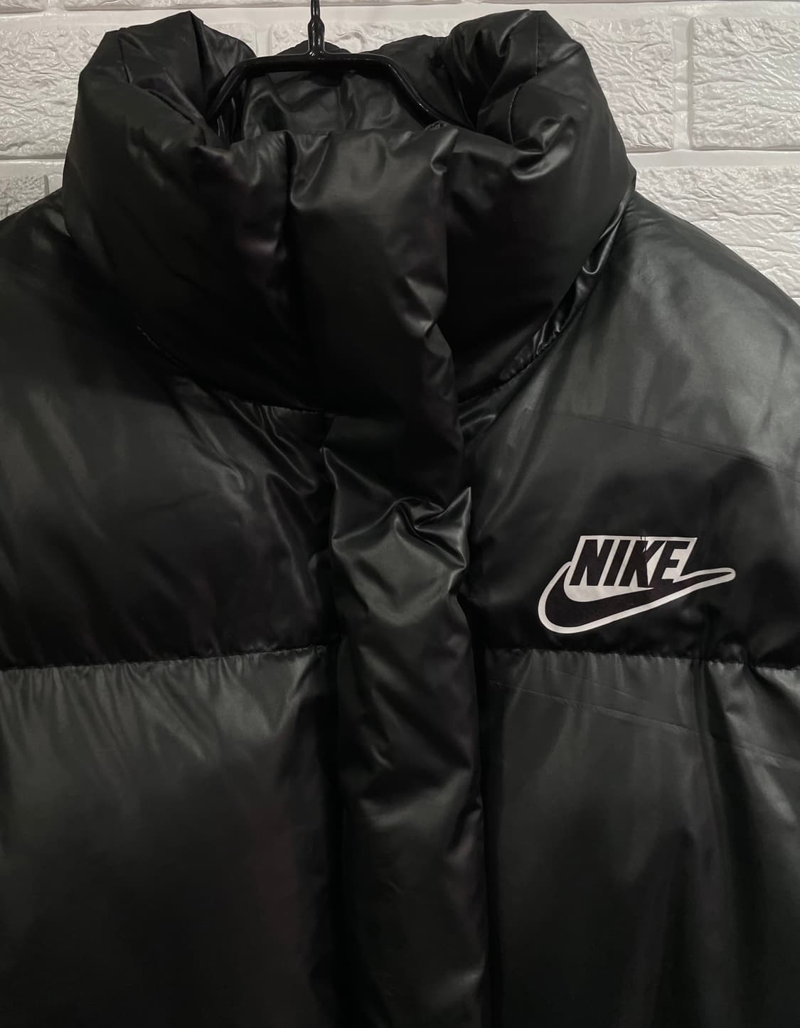 투톤 배색숏패딩 웰론패딩 화이트패딩:) 상품이미지3