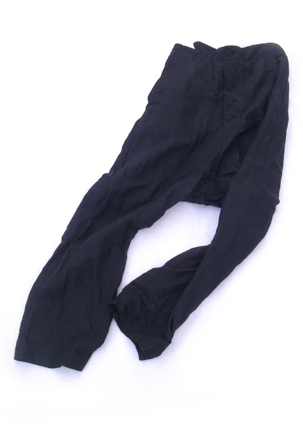 Natural-dyed Drop-crotch Trousers Indigo 상품이미지1
