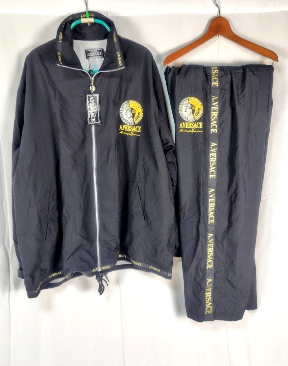 A.VERSACE 베르사체 블랙 트레이닝복 세트 상품이미지1