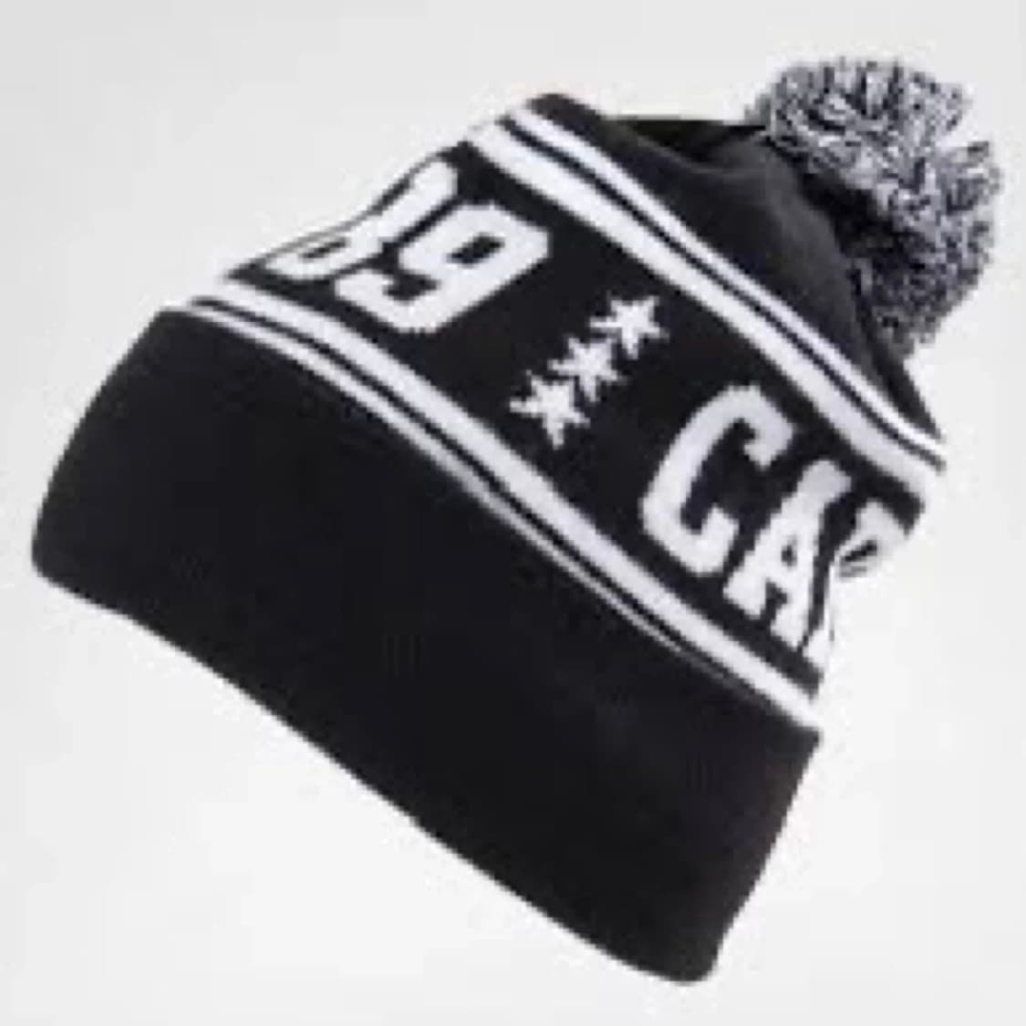 🧢 [CARHARTT] 팬 비니 (Fan Beanie) / 마린 화이트 상품이미지4