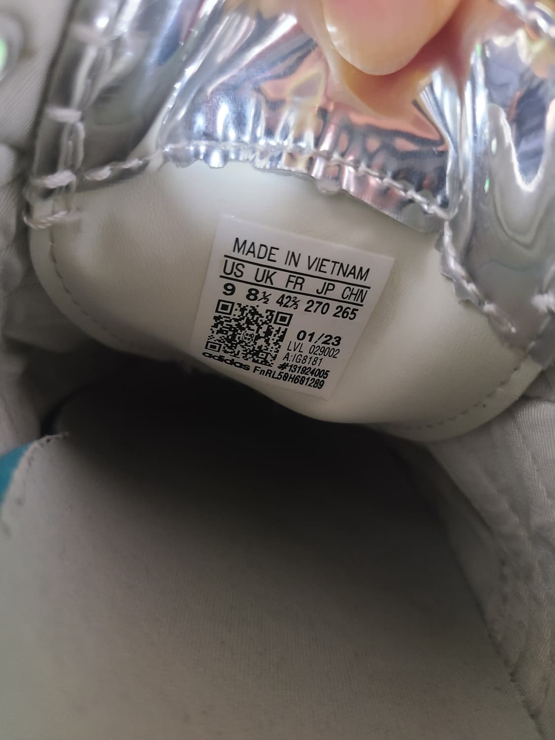 나이키 웨일즈보너 삼바 실버265 상품이미지4