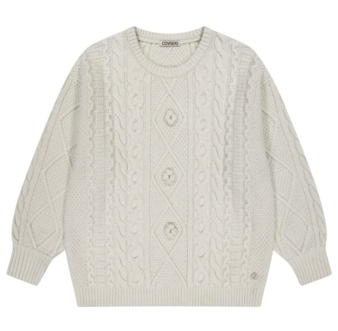 코이세이오 폼폼니트 아이보리 미개봉 상품이미지1