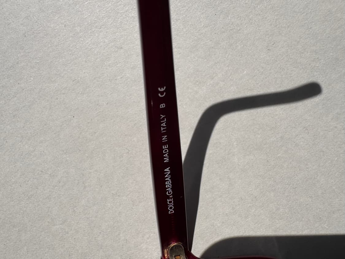 컨디션 최상 Dolce & Gabbana Red/Black DG 4098 상품이미지8