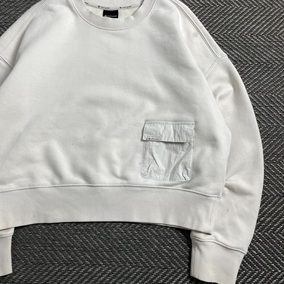 스노우피크 우먼스 세미 크롭 스웻 맨투맨y 4339 상품이미지3