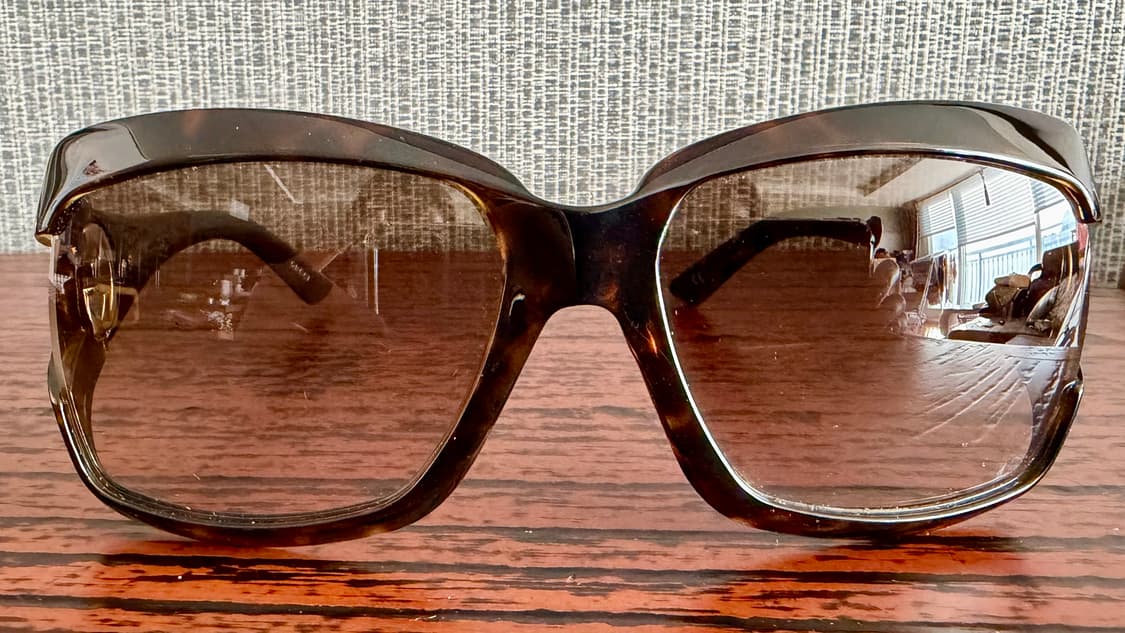 구찌 Gucci GG 인터로킹 로고 스퀘어 호피무늬 오버사이즈 선글라스 상품이미지2