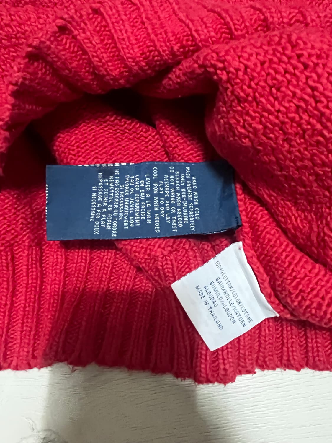 폴로 니트 L 상품이미지4