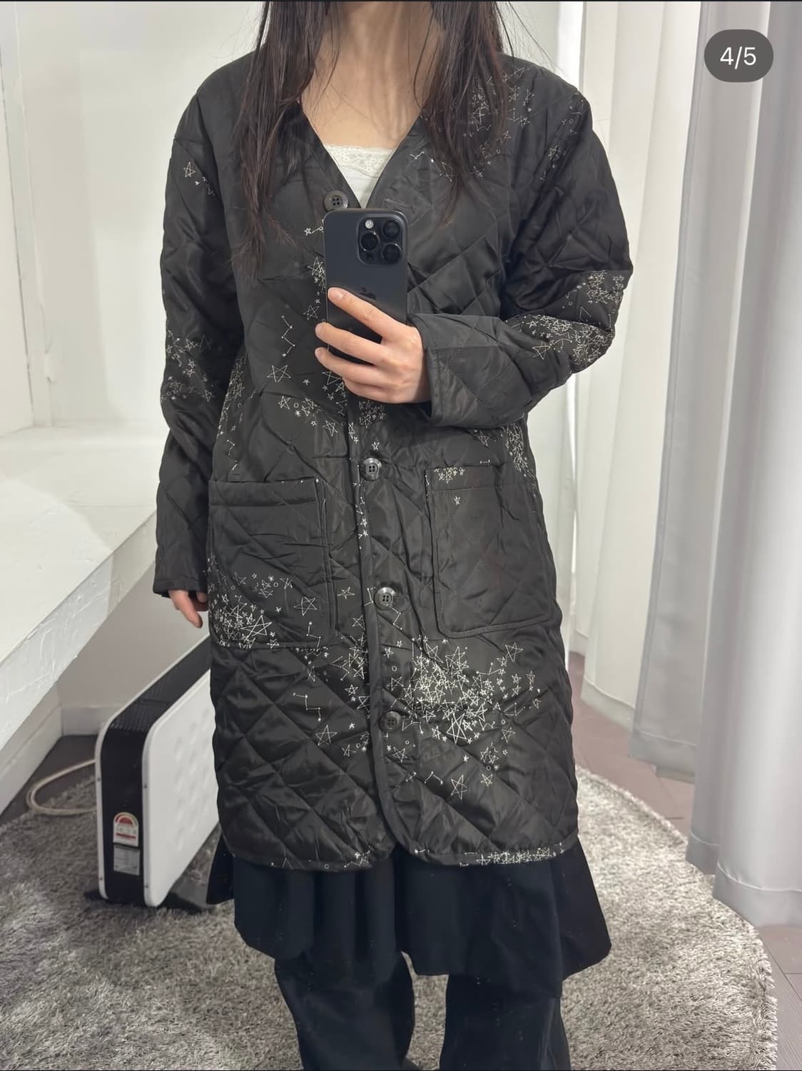 scolar star quilting jacket 상품이미지4