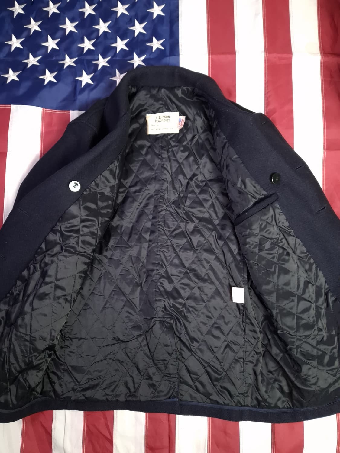 밀리터리 미해군 TYPE 울 더플 피코트 상품이미지6