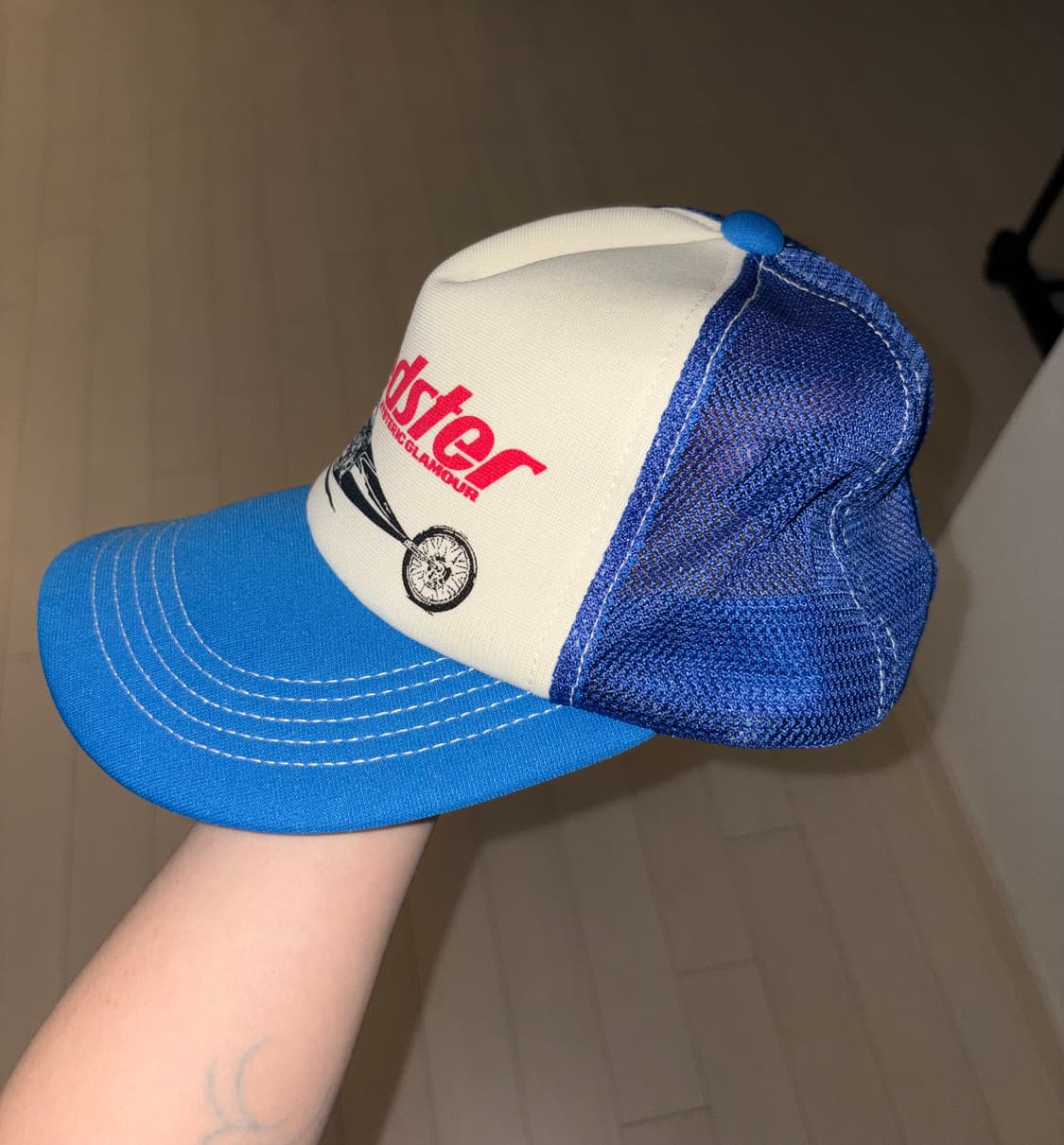 Hysteric Glamour Mesh cap blue 메쉬캡 블루 상품이미지2