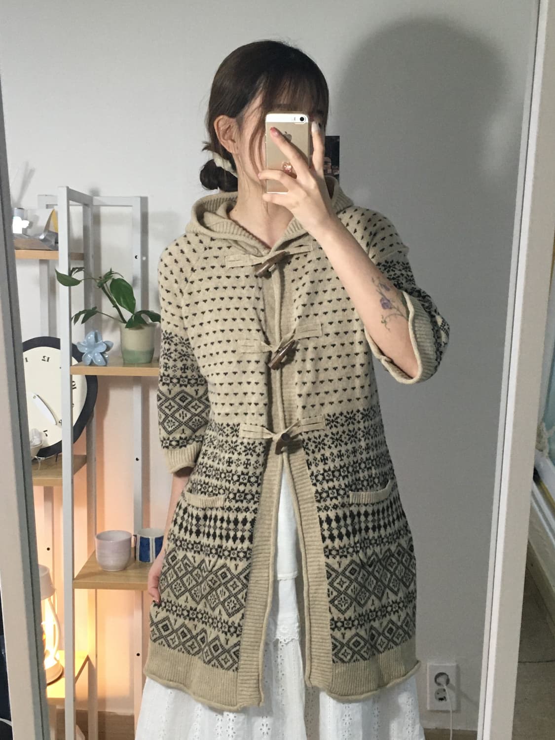 sm2 떡볶이 울 후디가디건  상품이미지1