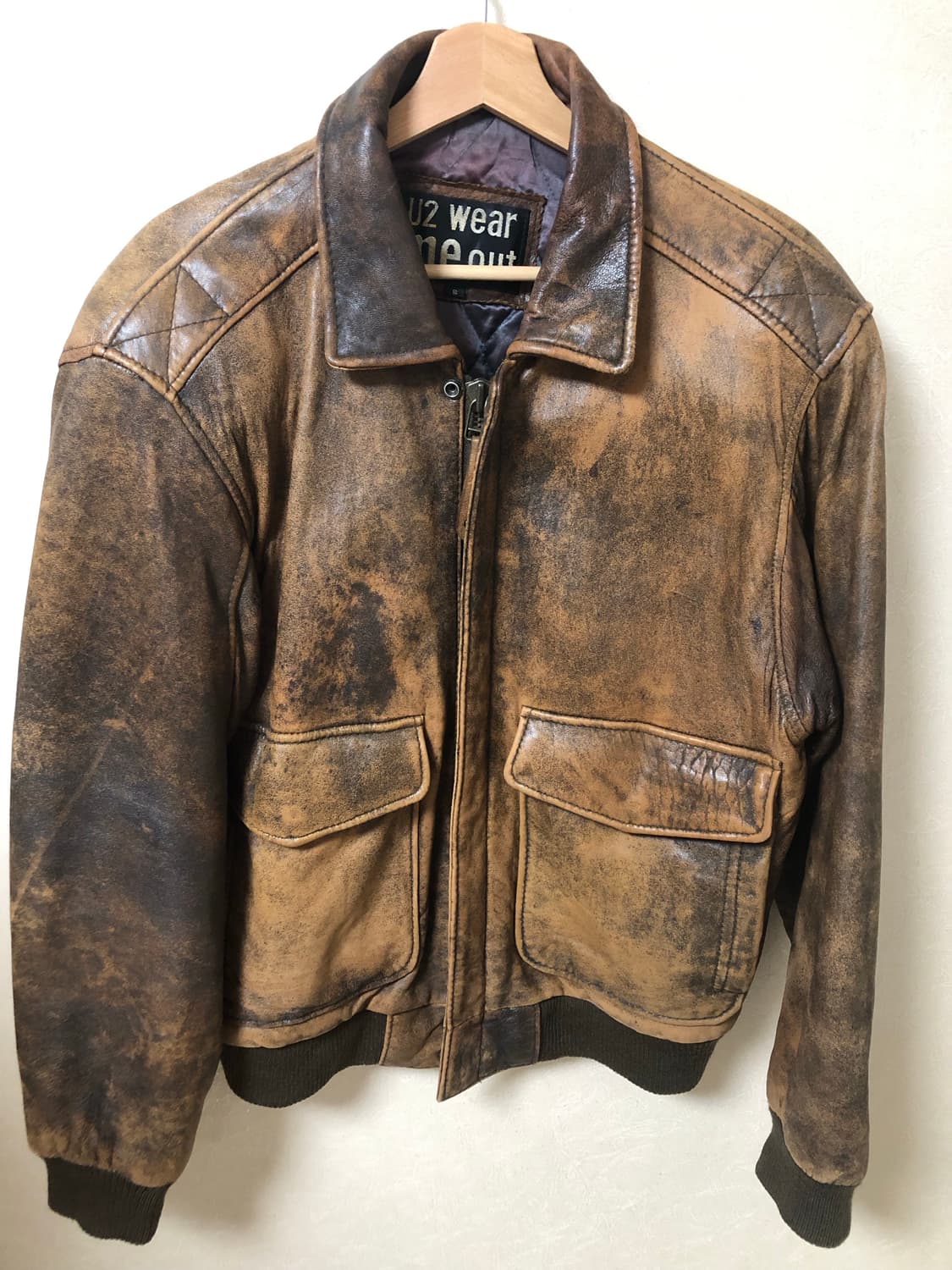 A-2 가죽자켓 팝니다 상품이미지1