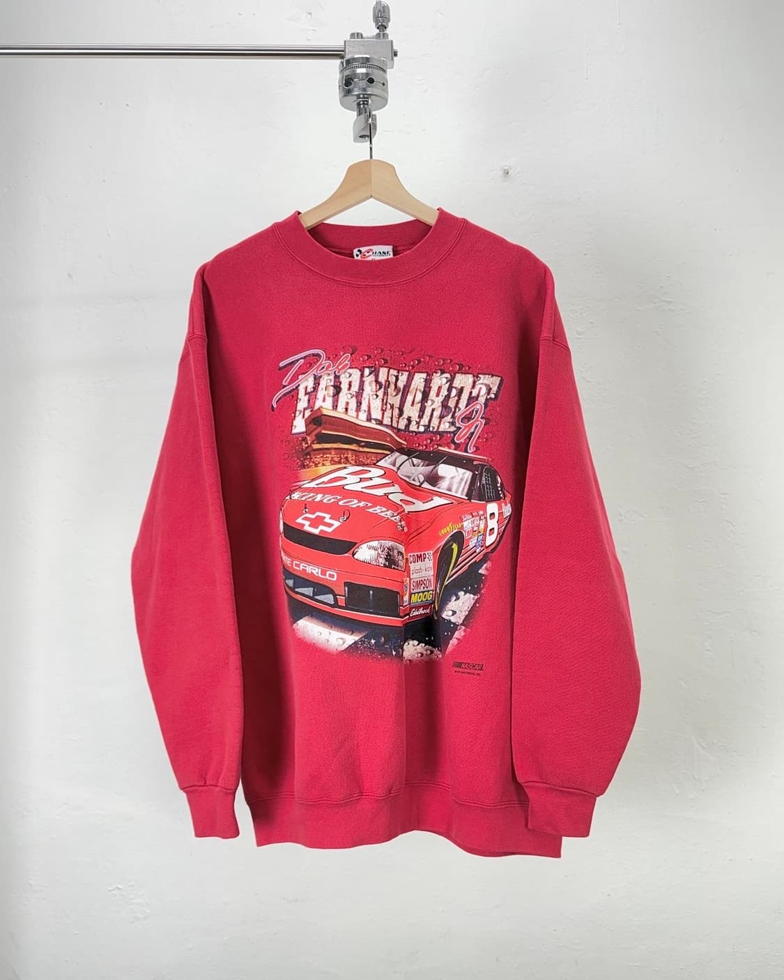 하세 체이스 어센틱 90s 레드 네스카 스웻 셔츠 상품이미지1