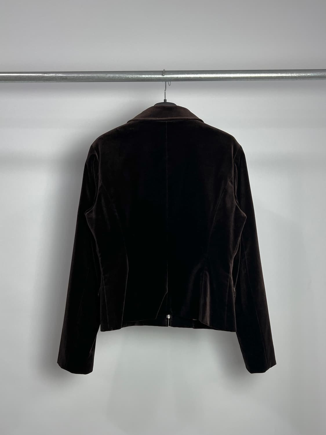 KUMIKYOKU 벨벳 집업 자켓 상품이미지7